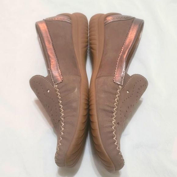 Gabor Women's Tan soft mokassin handmade shoes size 4.5 Made in Portugal - Picture 10 of 10